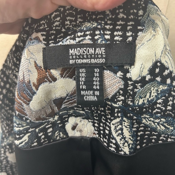 Floral Patterned Long Sleeve Dress jacket - Picture 5 of 6